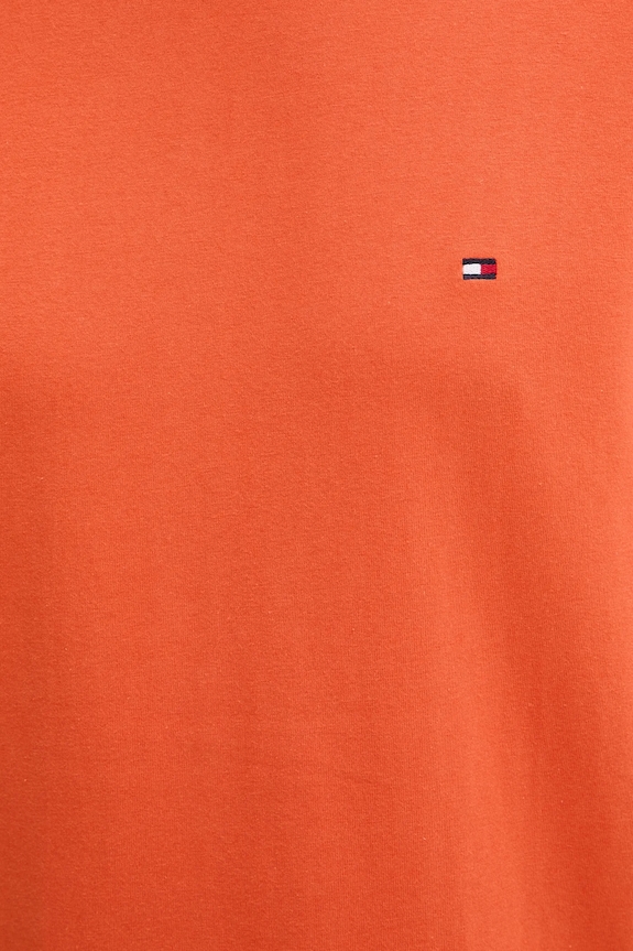 Tommy Hilfiger t-shirt ανδρικό βαμβακερό πορτοκαλί MW0MW39995