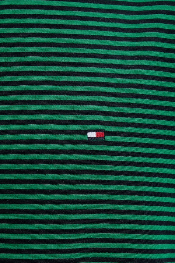 Tommy Hilfiger T-shirt męski bawełniany zielony MW0MW39995