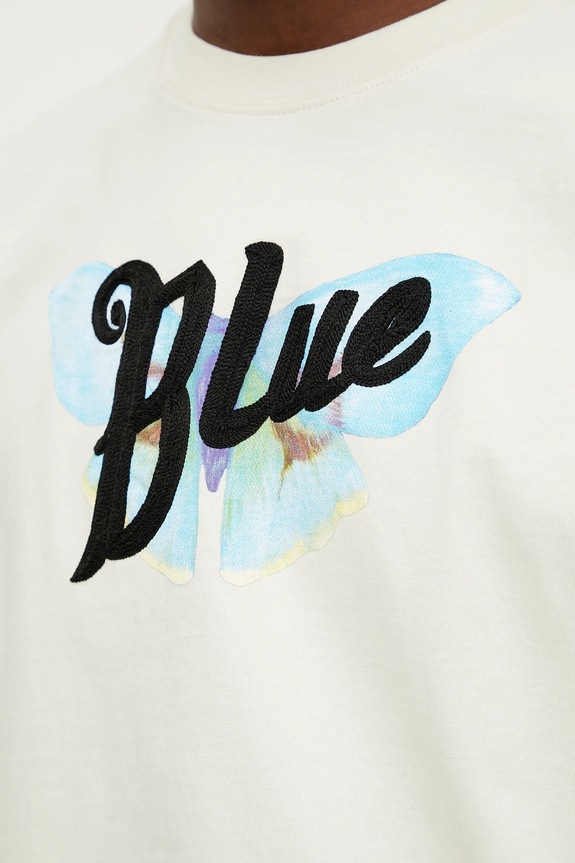 BLUEMARBLE tricou din bumbac TS35.JE28CA25 bej