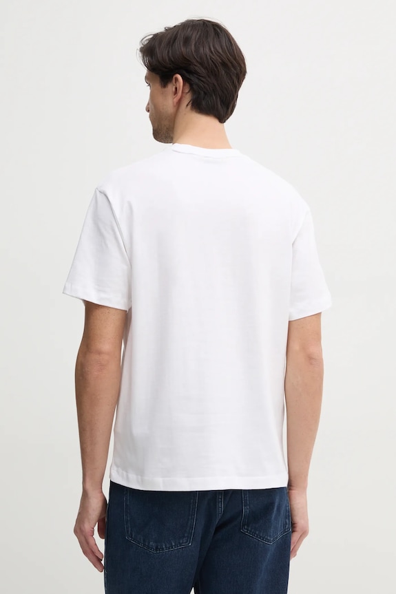 Îmbrăcăminte Red Bull Racing x Pepe Jeans tricou din bumbac OMBRE LOGO TEE RM500019 alb