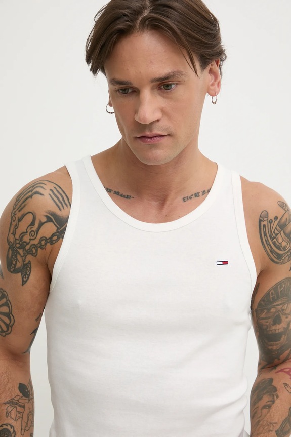 Tommy Jeans top bărbați bumbac pachet de 2 DM0DM20769