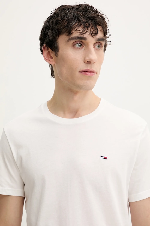 Βαμβακερό μπλουζάκι Tommy Jeans 2-pack DM0DM21344