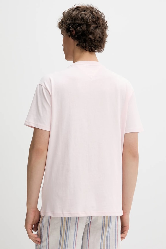 Abbigliamento Tommy Jeans t-shirt in cotone DM0DM21867 rosa