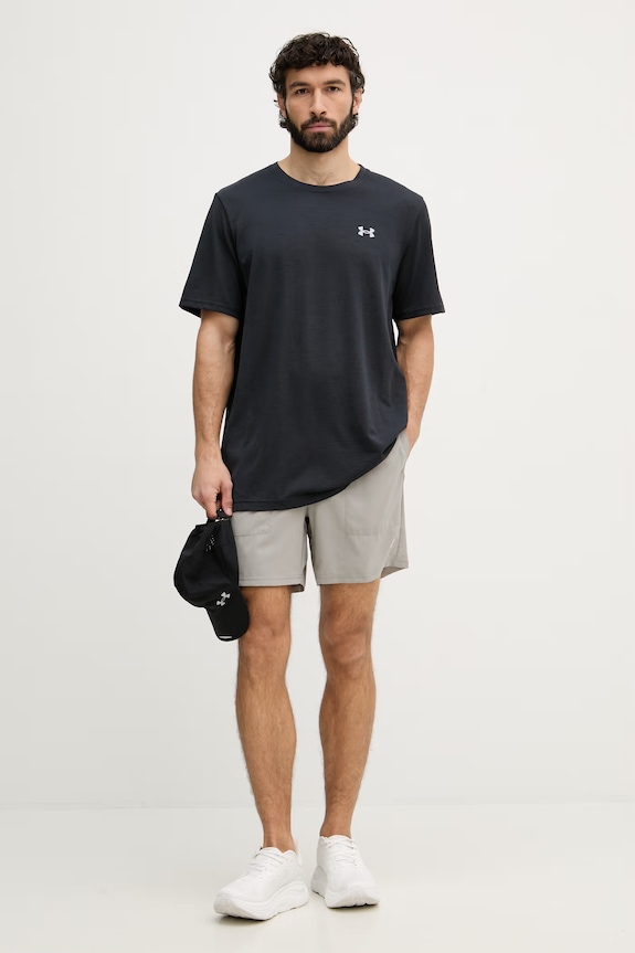Under Armour t-shirt γυμναστικής ανδρικό Vanish Seamless 1382801 σκούρο μπλε SS26