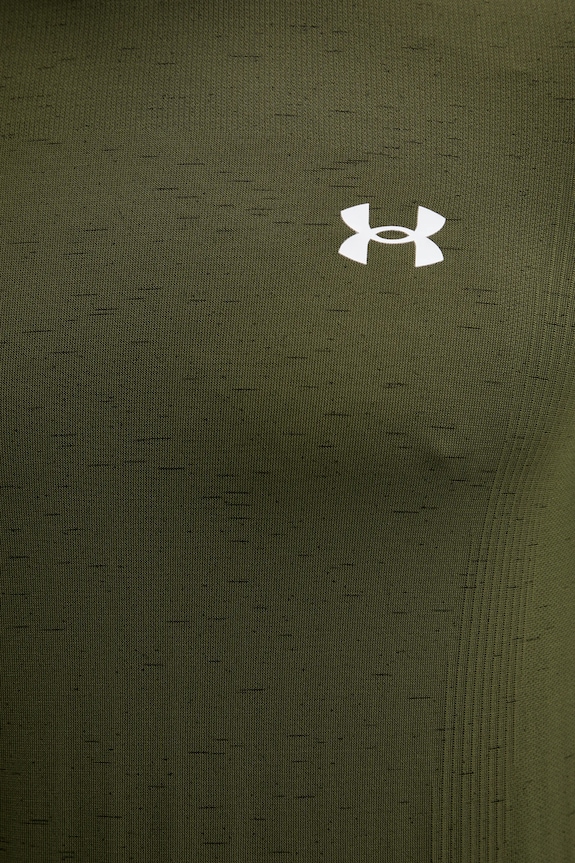 Under Armour t-shirt γυμναστικής ανδρικό Vanish Seamless 1382801 πράσινο