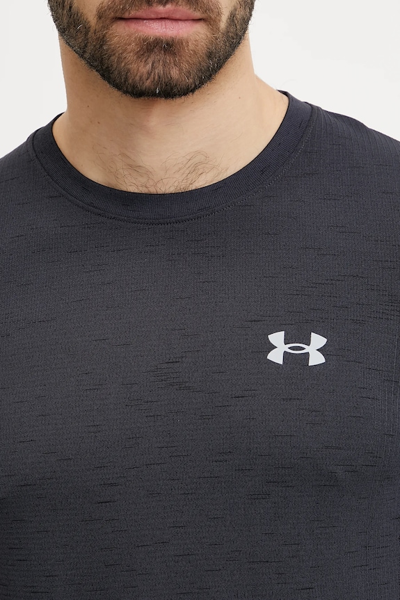 Under Armour t-shirt γυμναστικής Ανδρικό Vanish Seamless 1382801 γκρί