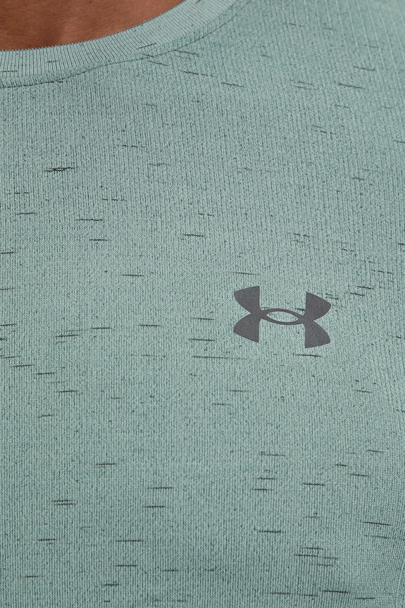 Under Armour t-shirt γυμναστικής ανδρικό Vanish Seamless 1382801 πράσινο