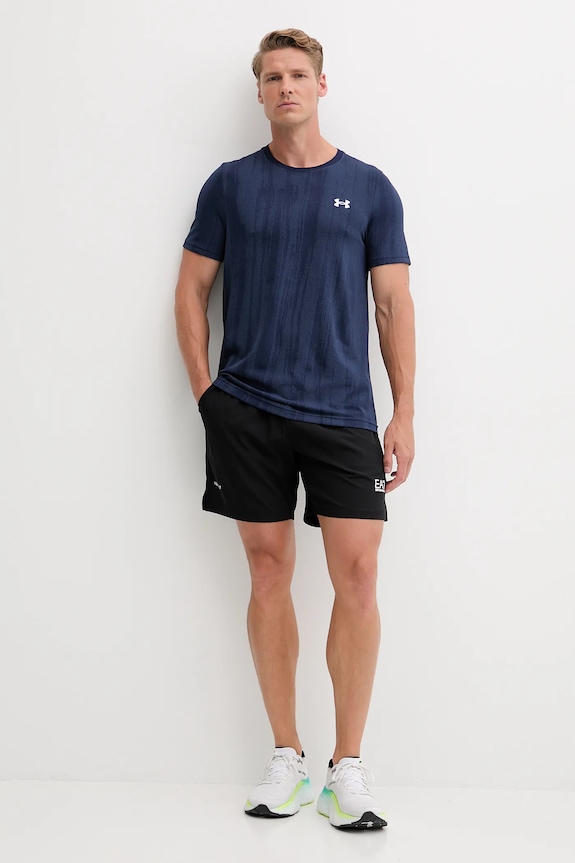 Tréningové tričko Under Armour Vanish Seamless 1388129 tmavomodrá AW25