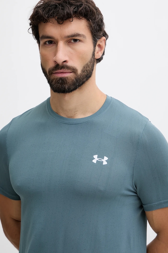 Under Armour tricou de antrenament Vanish Seamless turcoaz 1388129