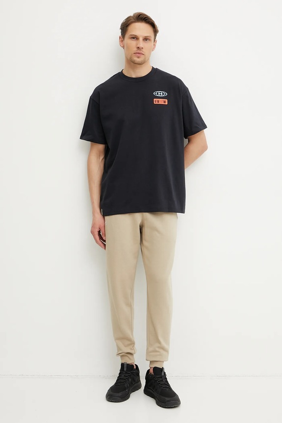 Μπλουζάκι Under Armour 1390189 μαύρο SS25