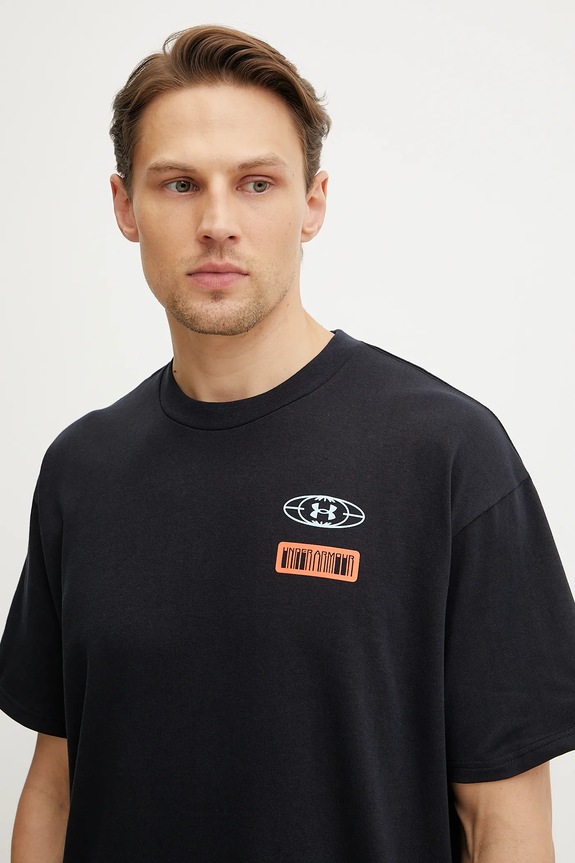 Μπλουζάκι Under Armour μαύρο 1390189