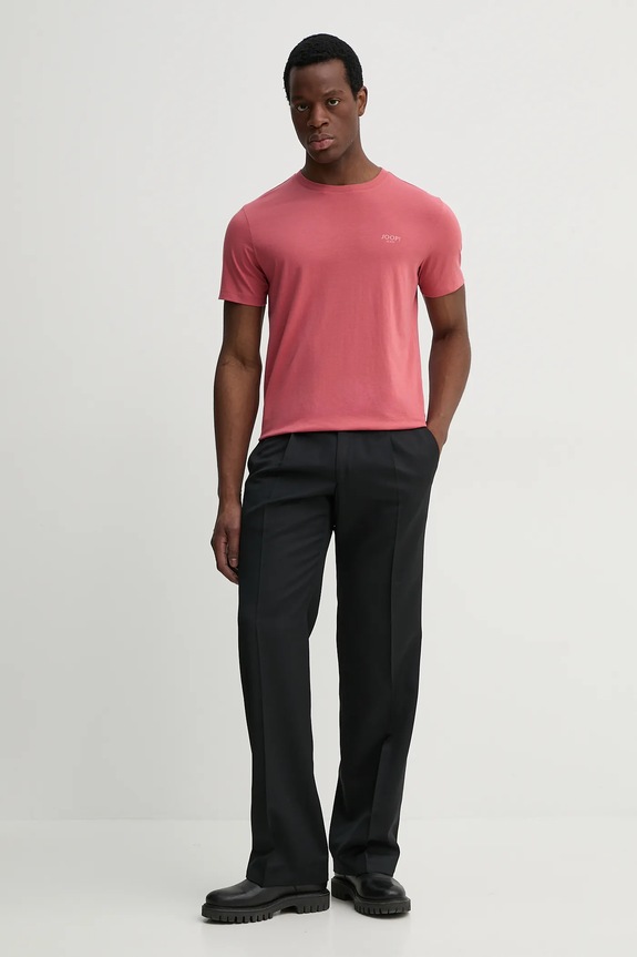 Joop! t-shirt bawełniany 30045926 pomarańczowy SS26