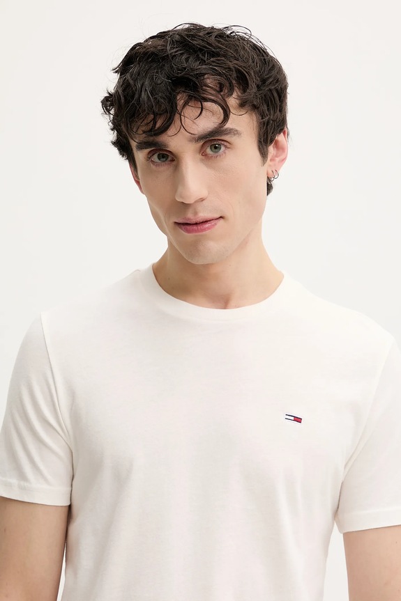 Tommy Jeans t-shirt basic męski bawełniany 2-pack DM0DM20687