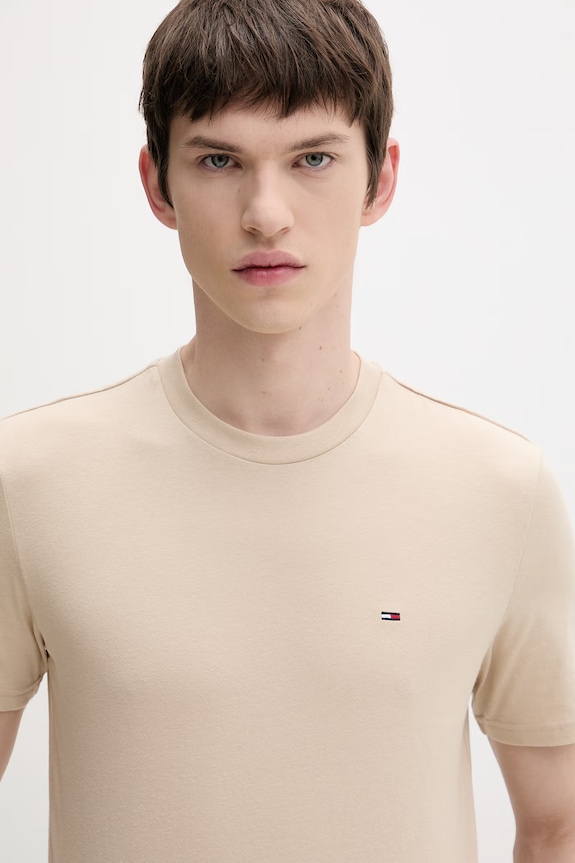 Tommy Jeans t-shirt basic męski bawełniany 2-pack DM0DM20687