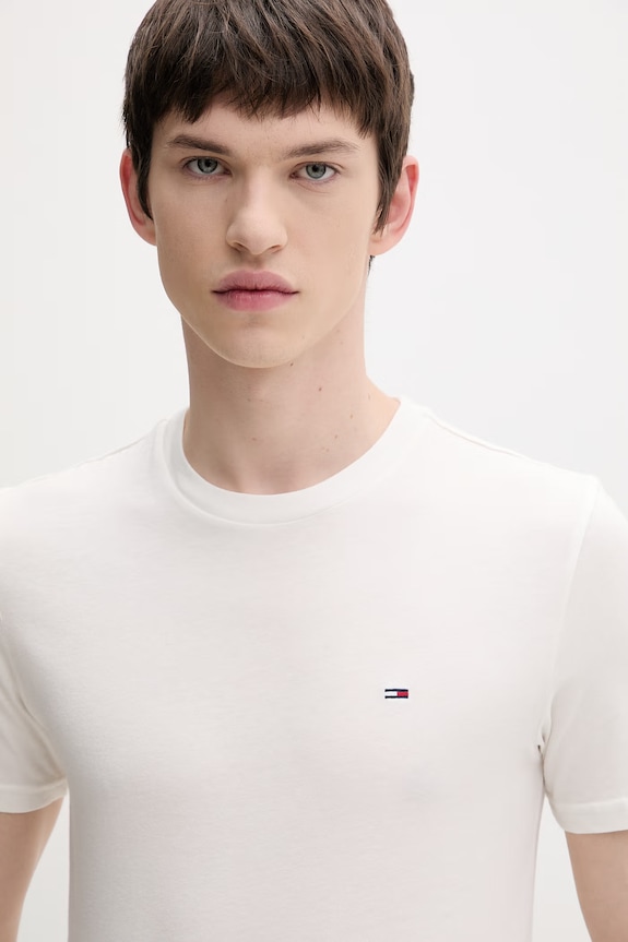 Tommy Jeans t-shirt basic męski bawełniany 2-pack DM0DM20687