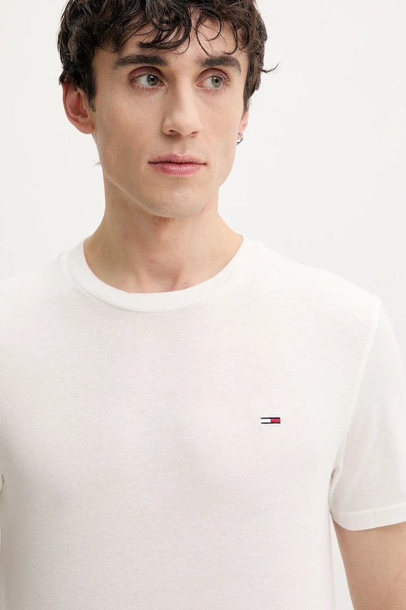 Tommy Jeans t-shirt basic męski bawełniany 2-pack DM0DM20687