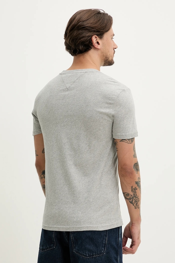 Tommy Jeans t-shirt basic męski bawełniany 2-pack granatowy DM0DM20687