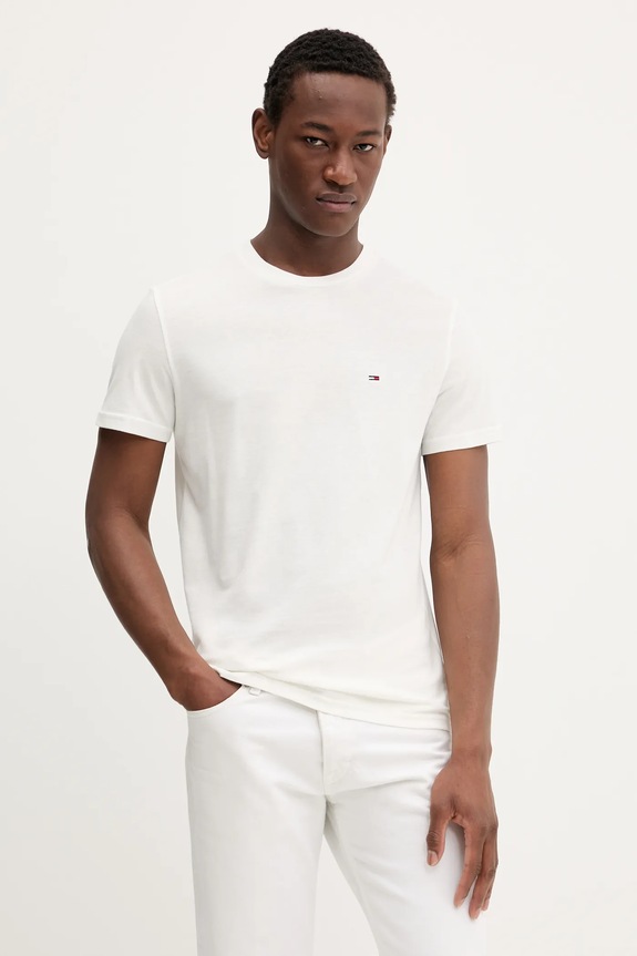Tommy Jeans тениска basic мъжка памучна 2 броя черен DM0DM20687