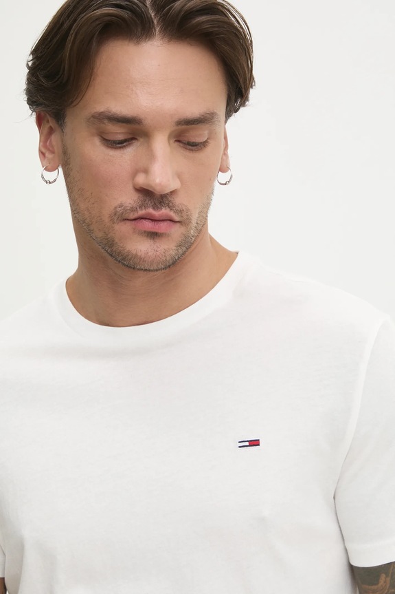 Tommy Jeans t-shirt ανδρικό βαμβακερό 3-pack DM0DM21579