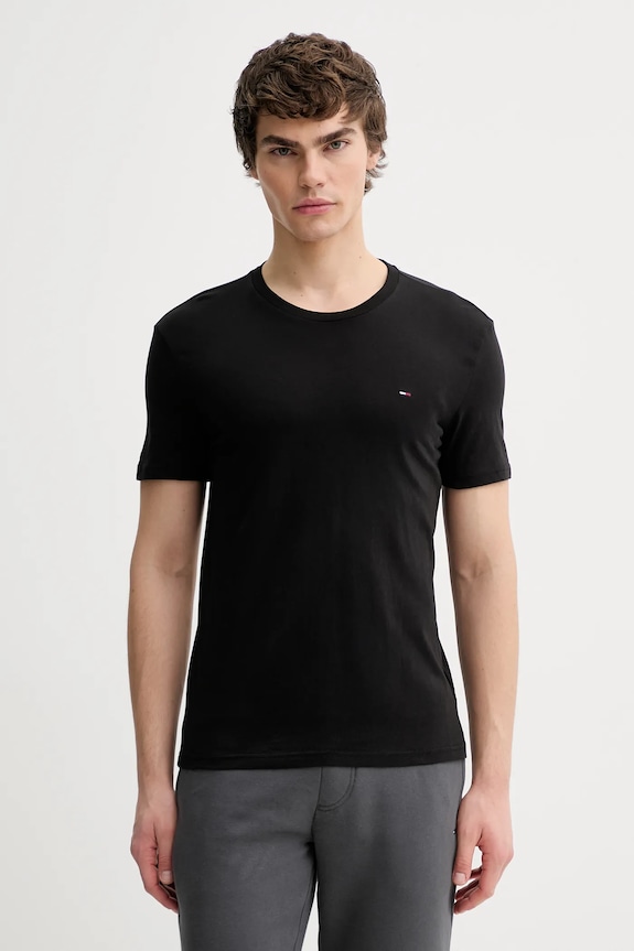 Tommy Jeans kratka majica moška bombažna paket 3 kosov DM0DM21579 bež SS26
