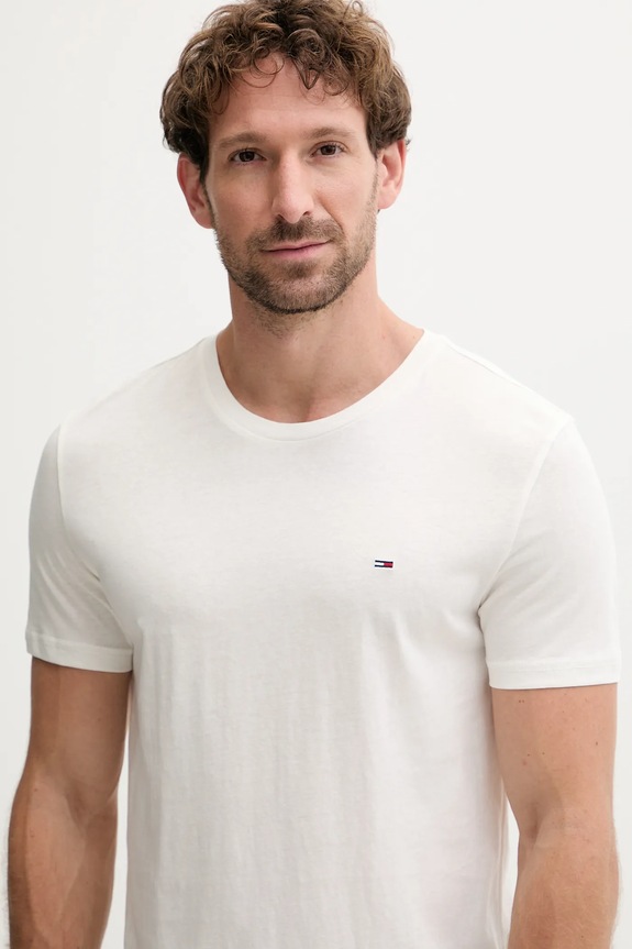 Tommy Jeans kratka majica moška bombažna paket 3 kosov DM0DM21579