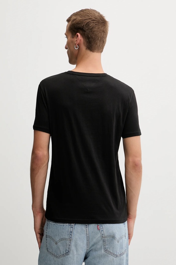 Tommy Jeans t-shirt da uomo in cotone pacco da 3 DM0DM21579