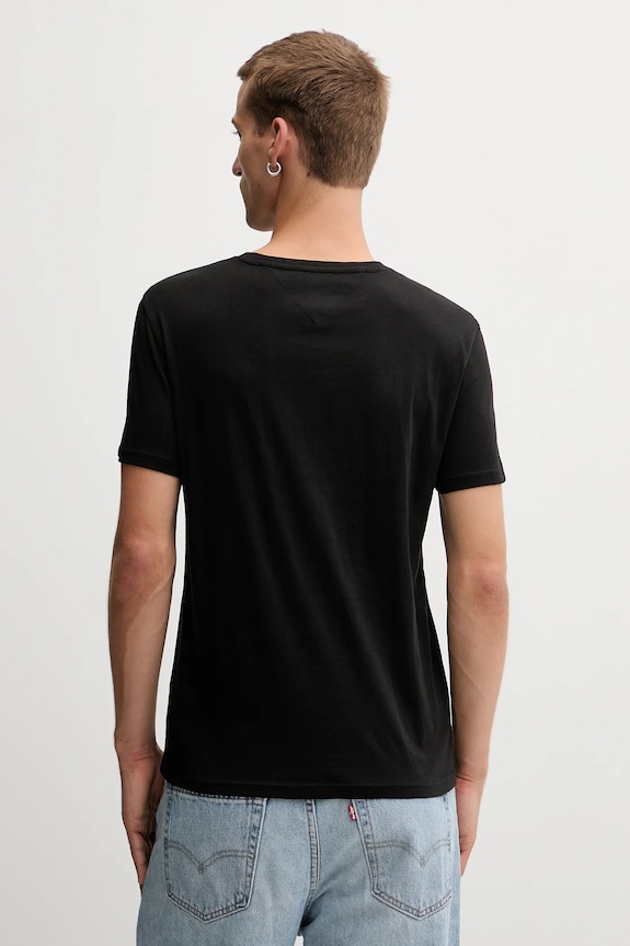 Tommy Jeans t-shirt da uomo in cotone pacco da 3 DM0DM21579