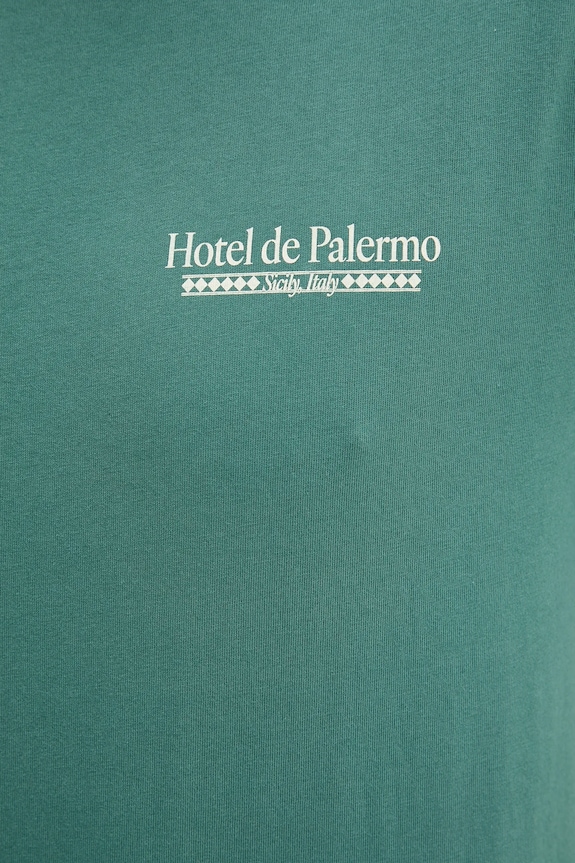Abercrombie & Fitch t-shirt bawełniany KI123.5001.300 zielony