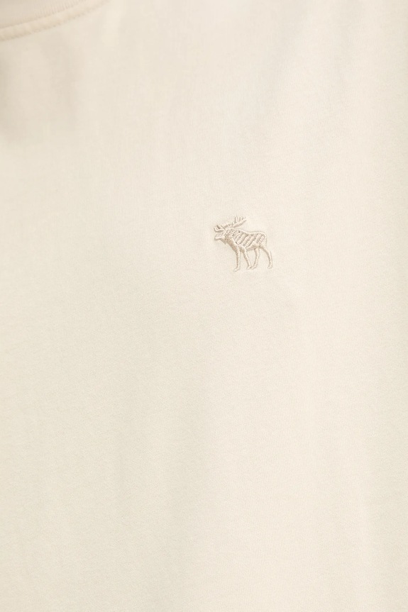 Abercrombie & Fitch t-shirt in cotone beige KI124.5181.150