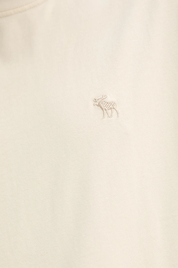 Abercrombie & Fitch t-shirt in cotone beige KI124.5181.150
