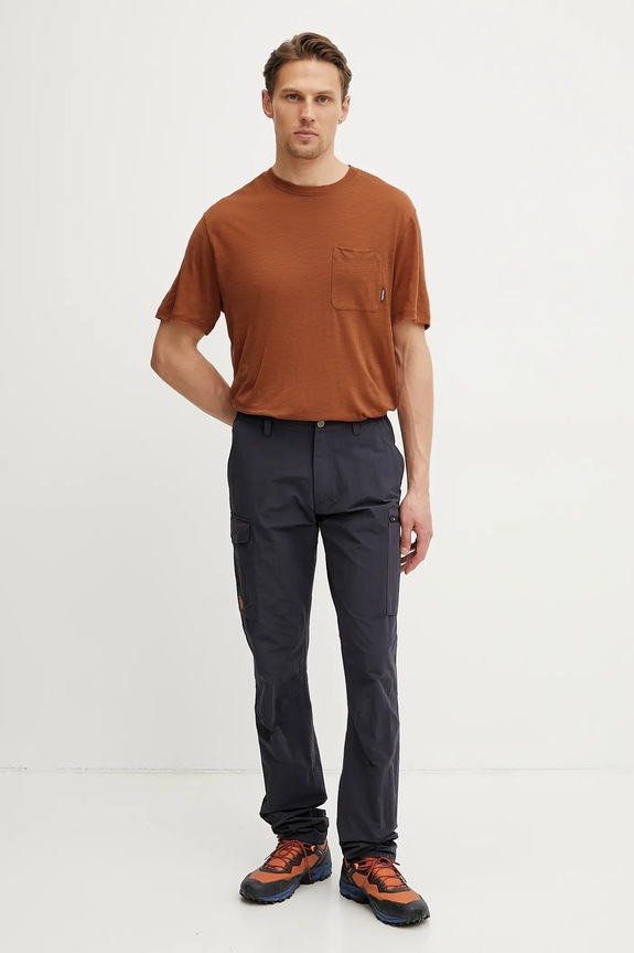 Αθλητικό μπλουζάκι Icebreaker Merino 150 Tech Lite IB0A56WH0B01 πορτοκαλί SS25