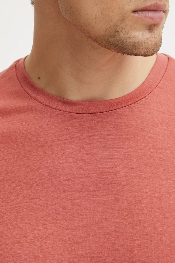 Αθλητικό μπλουζάκι Icebreaker Merino 150 Tech Lite IB0A56WL0B61 πορτοκαλί