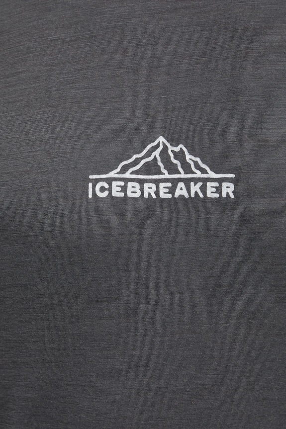 Αθλητικό μπλουζάκι Icebreaker Road to Cook IB0A576F0A11 γκρί