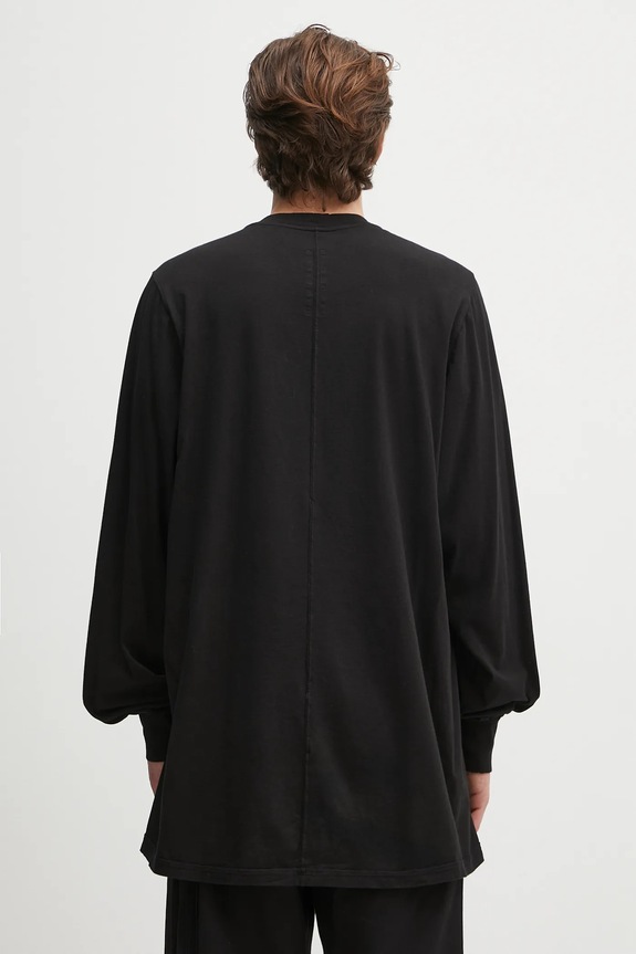 Clothing Rick Owens DRKSHDW cotton longsleeve top Jumbo Ls T DU01E3261.RNEP5 black