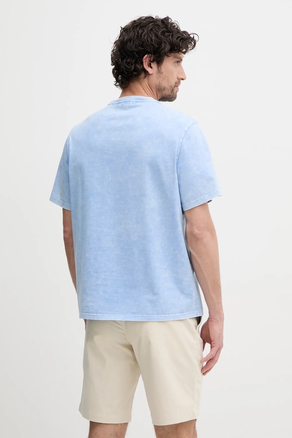 Odzież Michael Kors t-shirt bawełniany CS552I11V2 niebieski