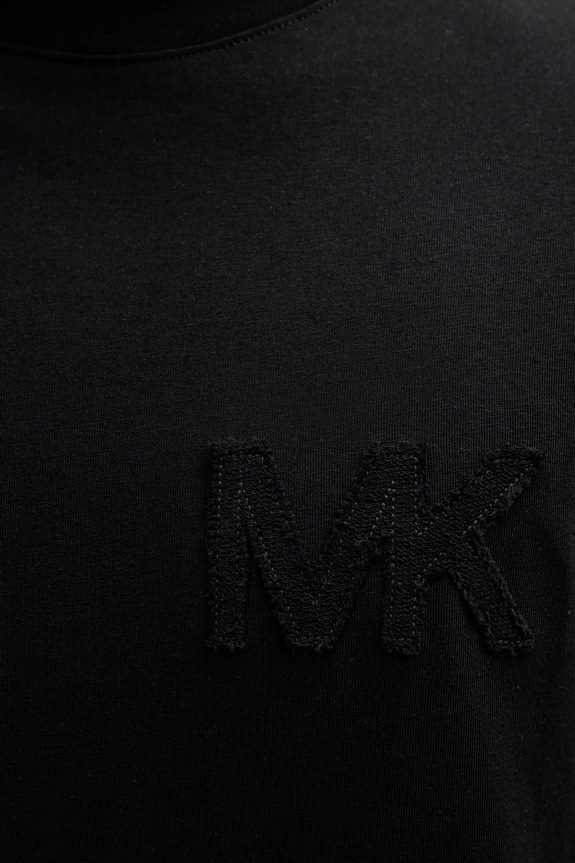 Michael Kors t-shirt bawełniany CS552HY1V2 czarny