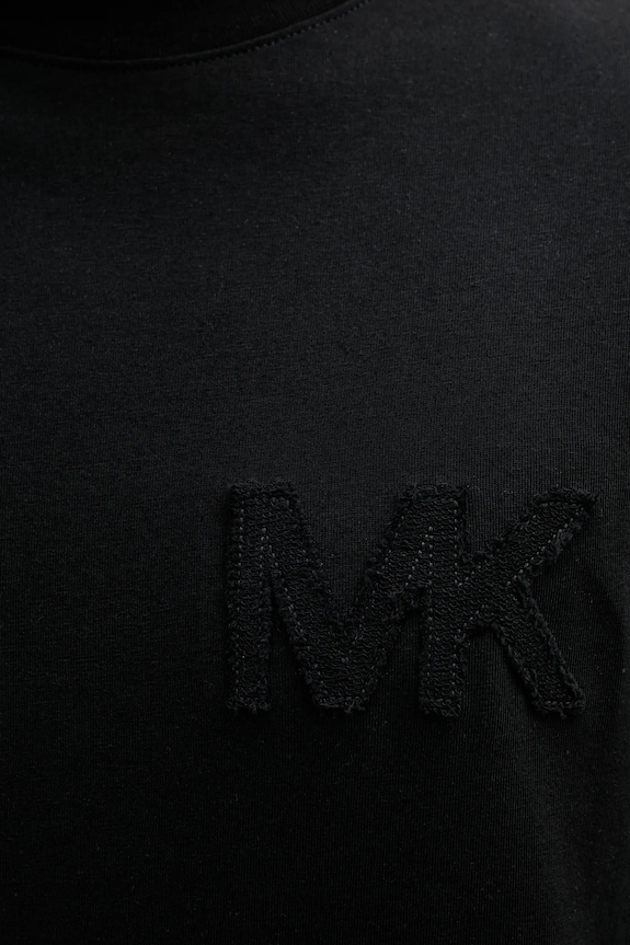 Michael Kors t-shirt bawełniany CS552HY1V2 czarny