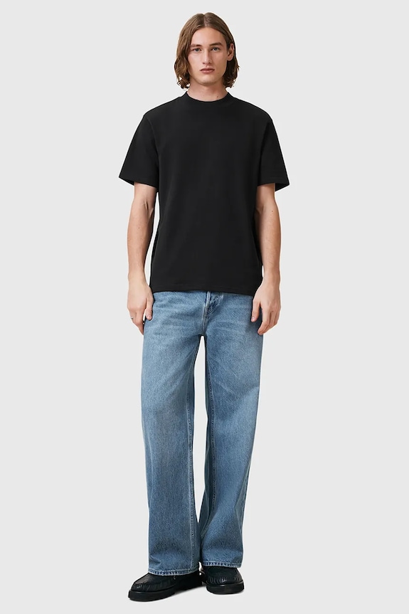 AllSaints t-shirt in cotone NERO M013JB nero