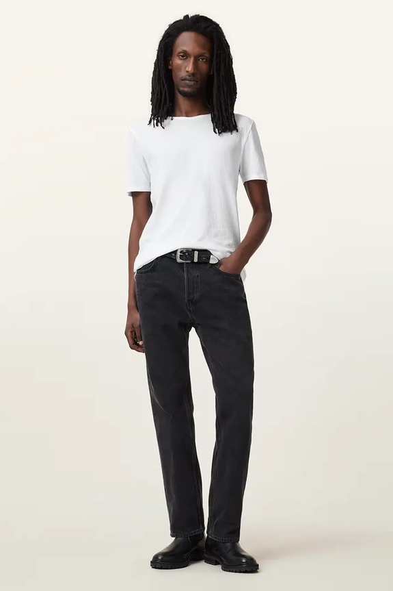 AllSaints t-shirt bawełniany FIGURE M025JB biały