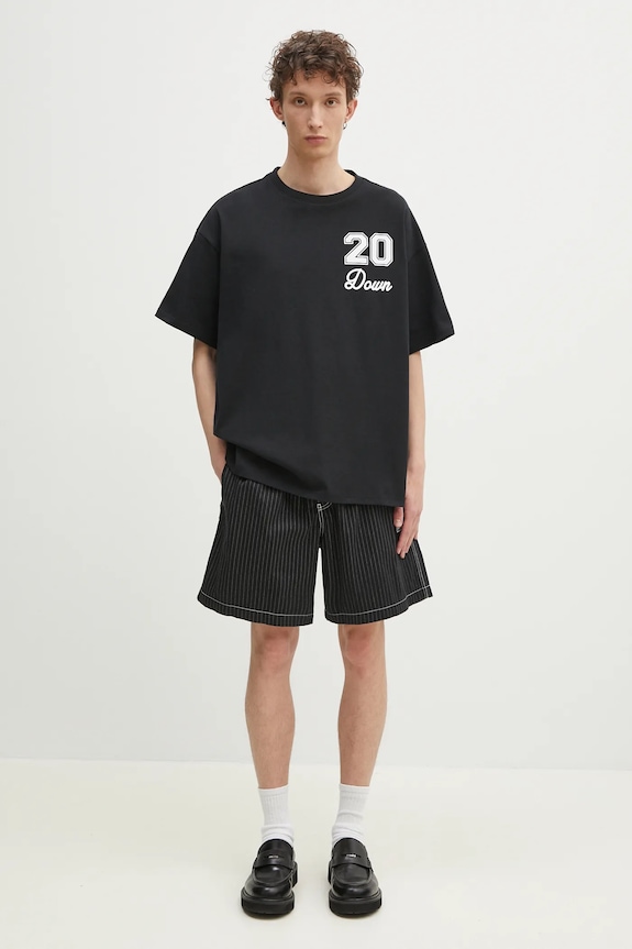 Pamučna majica Converse Converse x Patta Gold Standard TShirt 10028296A02 crna