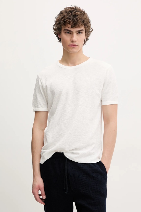 Sunflower t-shirt in cotone semplice bianco 2048.SFR