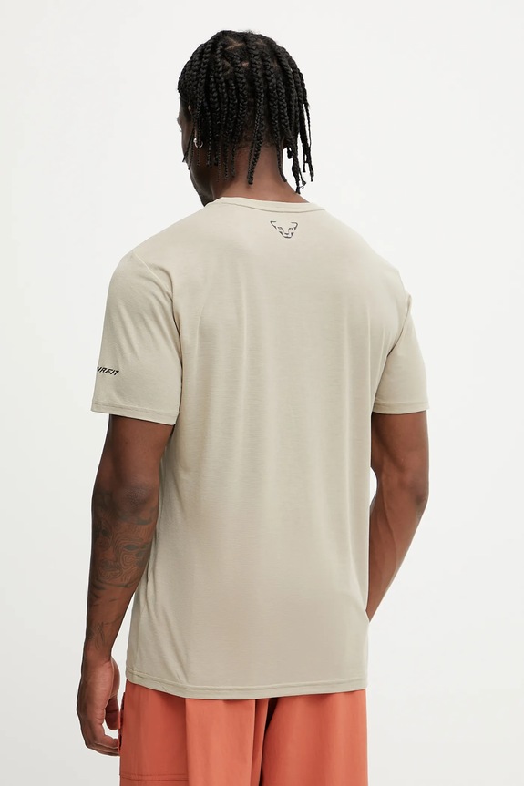 Îmbrăcăminte Dynafit tricou sport Transalper 08.0000071884 bej