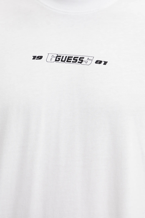 Bavlněné tričko Guess CHASTE Z5GI08.I3Z14 bílá