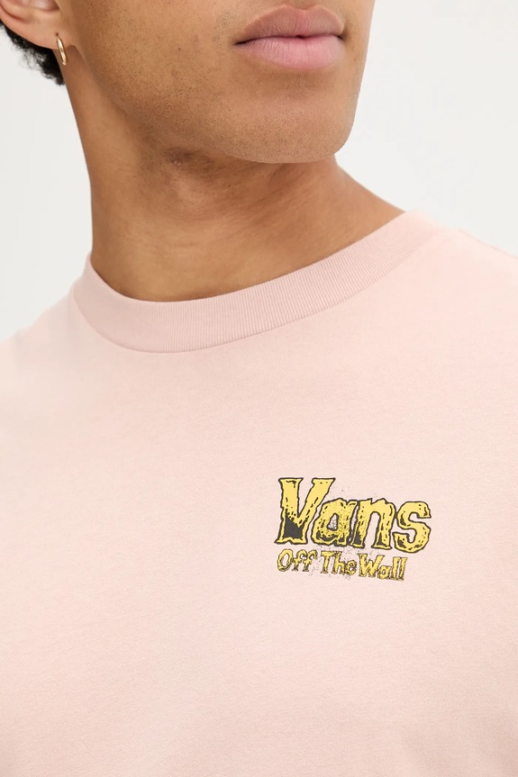 Vans t-shirt in cotone VN000NWNO3N1 rosa