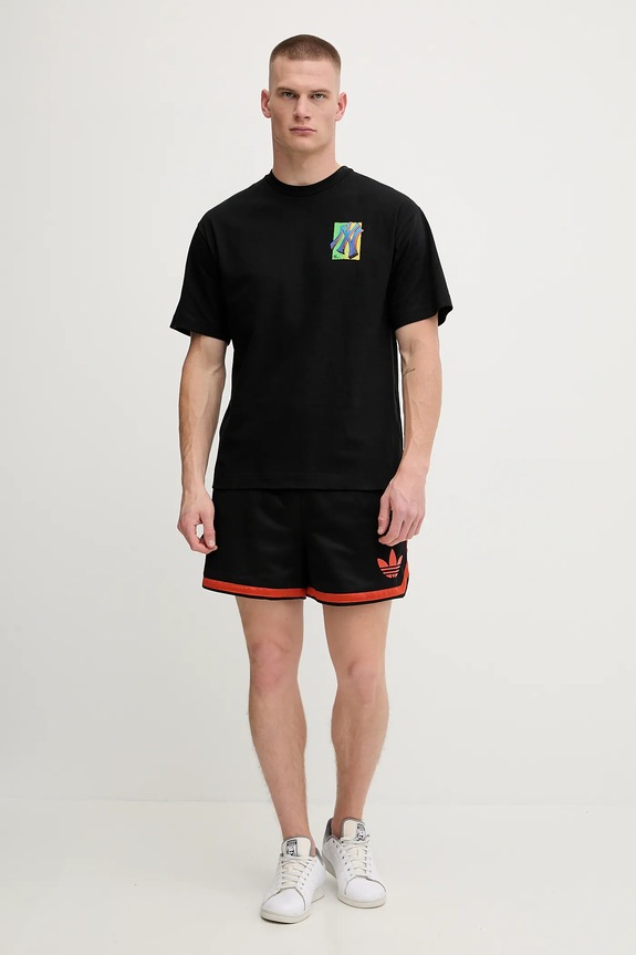 Pamučna majica 47 brand MLB New York Yankees BB017TMYZSR656748JK crna SS25