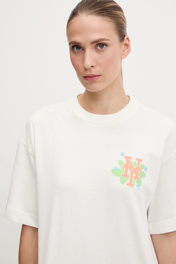 Pamučna majica 47 brand MLB New York Yankees bijela BB016TMPEES646062SS