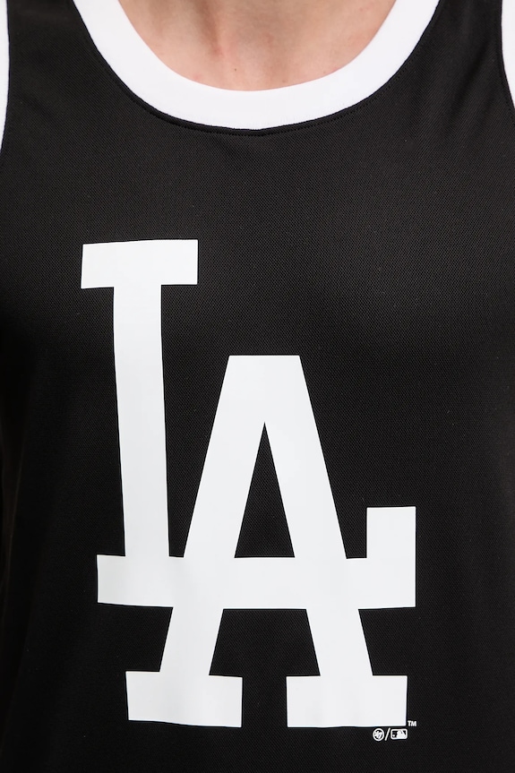 Tričko 47 brand MLB LA Dodgers BB012PMAREX657808JK černá
