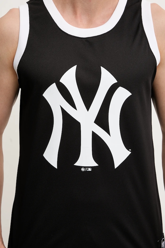 Μπλουζάκι 47 brand MLB New York Yankees BB017PMAREX657554JK μαύρο