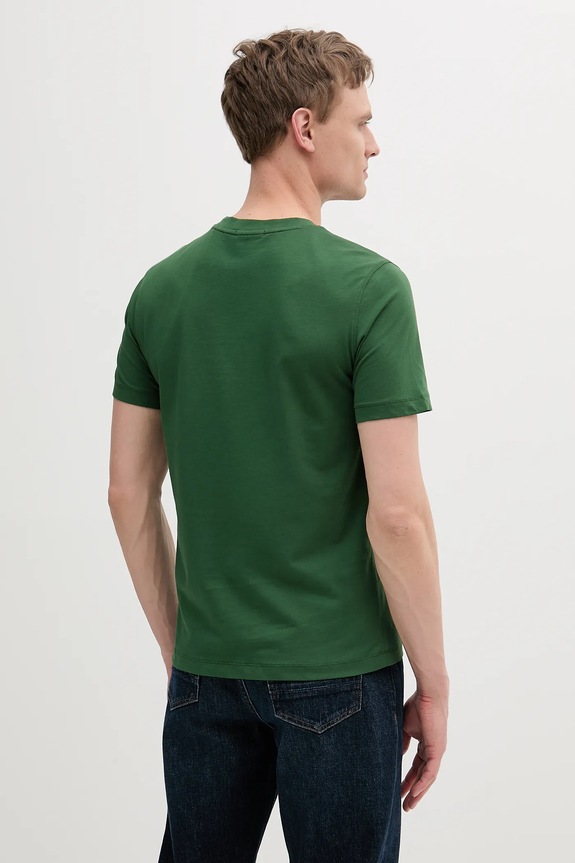 Ρούχα Βαμβακερό μπλουζάκι Aeronautica Militare TS2429J634 πράσινο