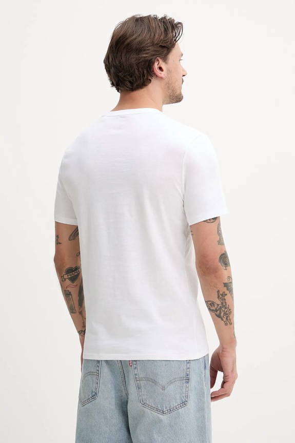 Oblečenie Bavlnené tričko Guess Jeans M5GI23.K8HM0 biela